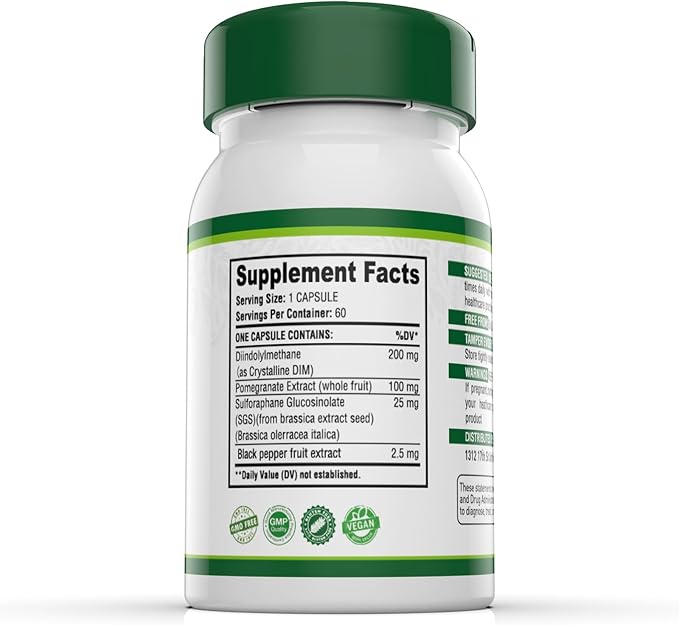 Nutraceuticals - DIM SGS +, Hormone + Detox (60 Capsules)