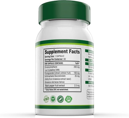 Nutraceuticals - DIM SGS +, Hormone + Detox (60 Capsules)