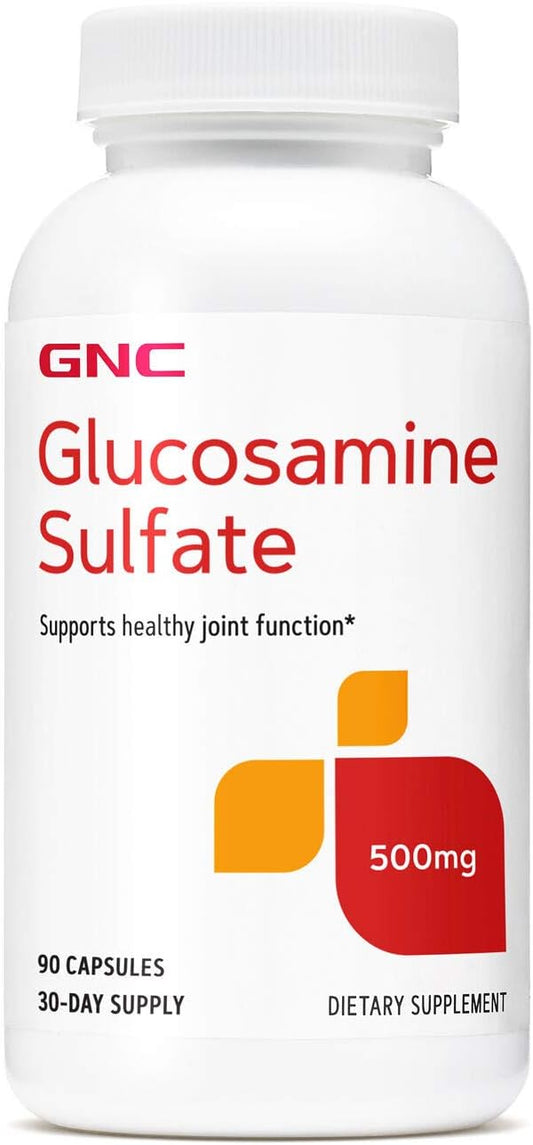 GNC Glucosamine Sulfate 500 mg - 90 Capsules | 90 Servings