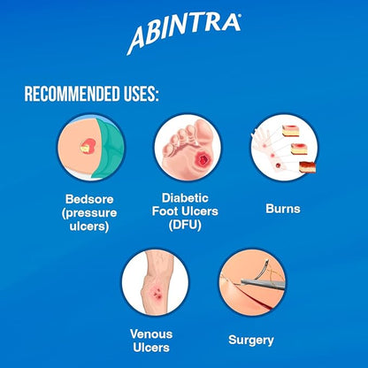 ABINTRA Specialized Wound Healing Nutritional Supplement includes L-Arginine, L-Glutamine, Whey Protein, Vitamins and Minerals, Orange Flavor, Made in The USA - 30 Packets