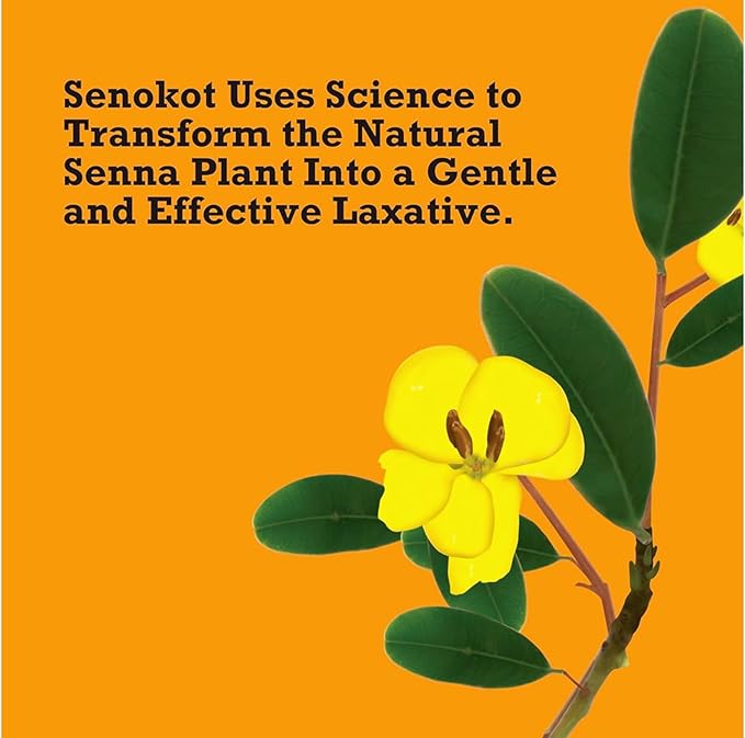 Senokot Extra Strength Natural Vegetable Laxative - 12 Tablets Each (Value Pack of 6)