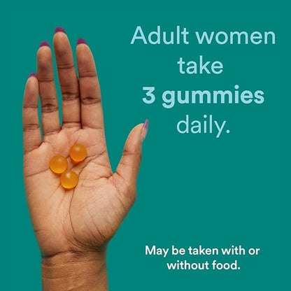 SmartyPants Prenatal Vitamins for Women, Sugar Free Multivitamin Gummies: Methylfolate, Omega 3 (ALA) Vitamin D3, C, Vitamin B12, B6, A, K & Zinc, Inositol, Erythritol Free, 60 Count (20 Day Supply)