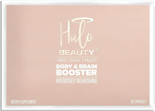 Her Daily Multi Refill Pack - 30 Capsule Vegan Women's Multivitamin for Energy, Mental Clarity & Wellness - Body & Brain Booster with B6, D3 & Zinc