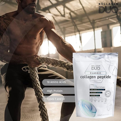 Premium Halal Collagen Protein Powder - Un-Flavored Protein Source Type I & III with 18 Amino Acids, Glycine Boost, for Skin Hair Nails - Collagen Supplement