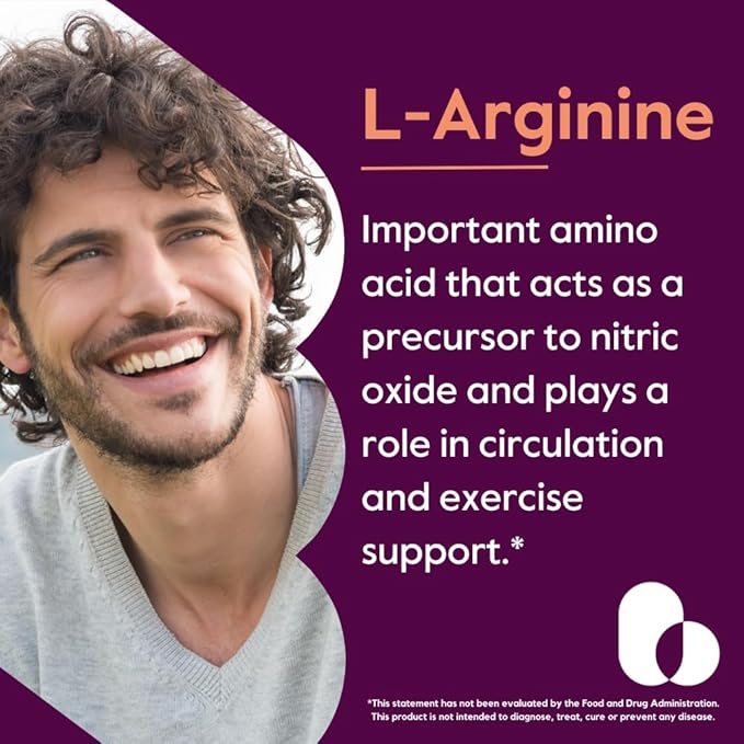 BESTVITE L-Arginine 1000mg per Tablet (240 Tablets) containing 20% More Pure L-Arginine as Compared to L-Arginine HCL Products