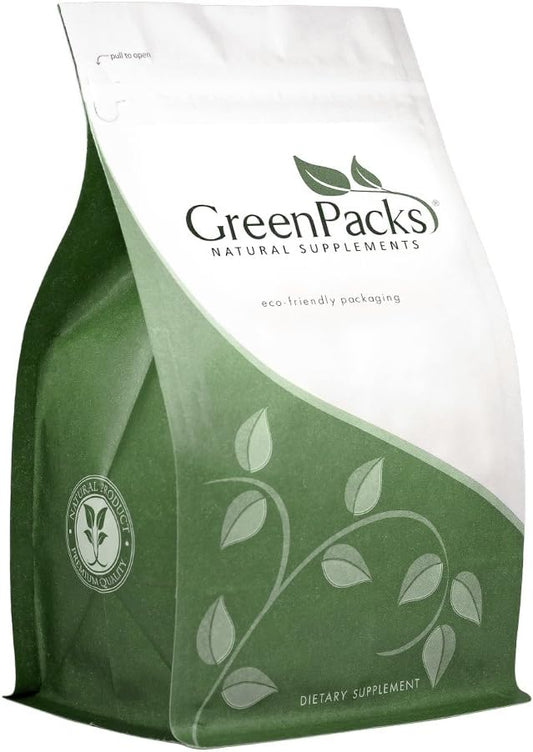 GreenPacks® Organic Maca Root Concentrate (Gelatinized) Supplement - 300 Capsules