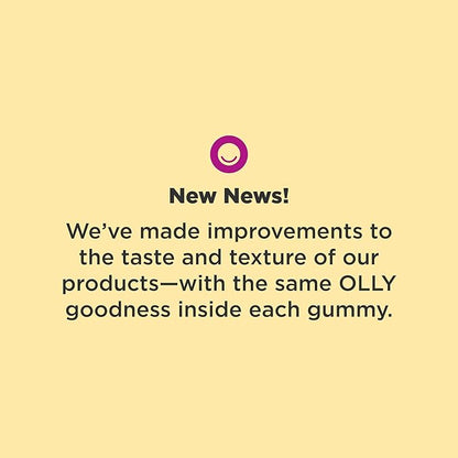 OLLY Kids Multivitamin Gummy Worms, Overall Health and Immune Support, Vitamins and Minerals A, C, D, E, Bs and Zinc, Chewable Supplement, Sour Fruit Punch, 45 Day Supply (70 Count)