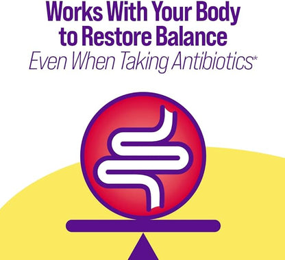 Culturelle Ultimate Strength Probiotic for Men and Women, Most Clinically Studied Probiotic Strain, 20 Billion CFUs, Supports Occasional Diarrhea, Gas & Bloating, Non-GMO, 20 Count