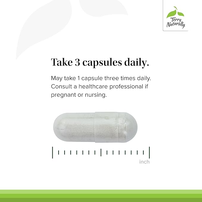 Terry Naturally Be Mobile - Collagen Supplement for Joint Health Support - Dietary Supplement with Boswellia Extract & Type II Collagen - Lower Back & Knee Support Supplement - 60 Capsules