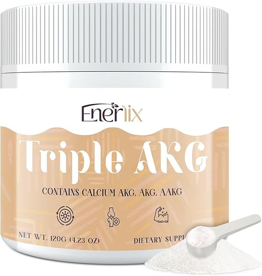 11-in-1 AKG Supplement – Calcium AKG, AAKG, OKG, GKG, CoQ10, Vitamin B3 - Supports Mitochondria, Cellular Energy, Longevity & Age Defense – High Absorption - 30 Servings