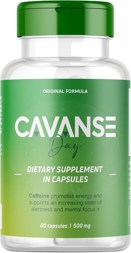 Nootropic Brain Support Supplement Daily Boost with Caffeine