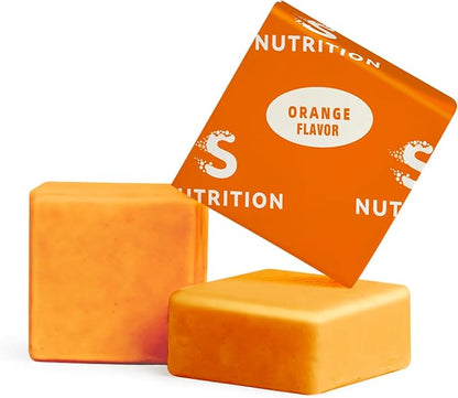 Iron Soft Chews Supplement with Vitamin C | Orange Flavored | Gluten Free | Iron Supplement for Women Men and Kids | 60 Count | 2 Month Supply