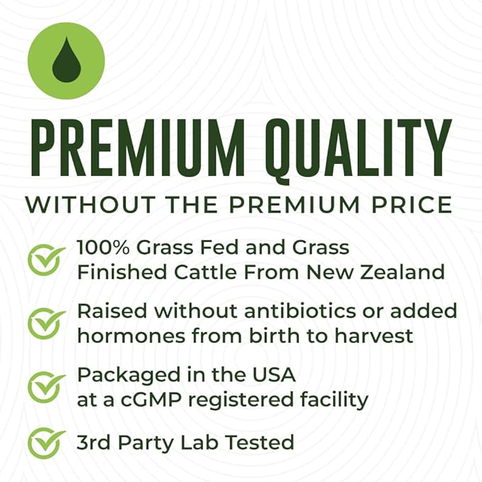 Beef Organ Supplement Grass Fed - 7 Beef Organs Complex from New Zealand - Liver Heart Pancreas Kidney Lung Spleen Bone Marrow - Non-GMO, No Fillers, Hormone & Antibiotic Free - Carnivore Diet - 180ct