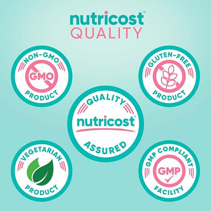 Nutricost Iron for Women 65mg, 180 Capsules, with Vitamin C, Folate, & Vitamin B12 - Vegetarian Friendly, Non-GMO, Gluten Free