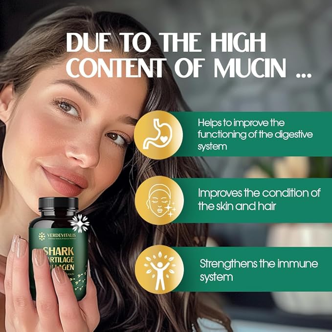 Fish Collagen Peptides Capsules - Non-GMO&Gluten Free Type I, II, III, V, X Hydrolyzed Collagen Supplements with Vitamin C - Supports Healthy Hair, Skin, Nails, & Joints- Made in USA -100 Capsules