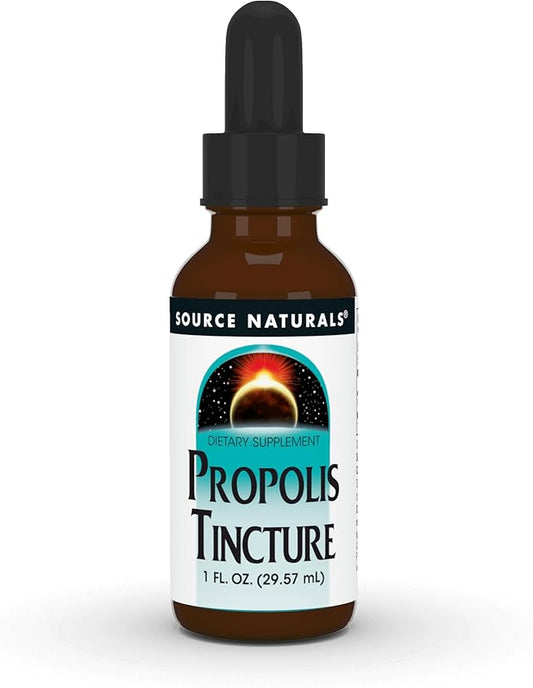 Source Naturals Propolis Liquid Extract - Dietary Supplement Produced by Honey Bees - 1 Fluid oz