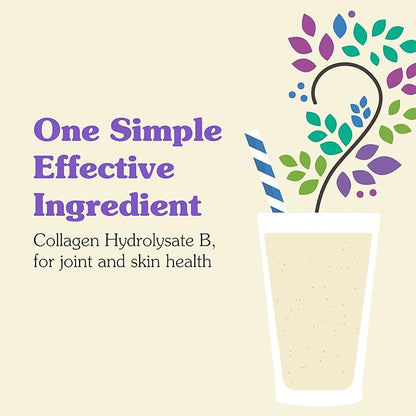 NuNaturals Collagen Peptides Powder (Type I, III), for Skin, Hair, Nail, and Joint Health, 14 oz