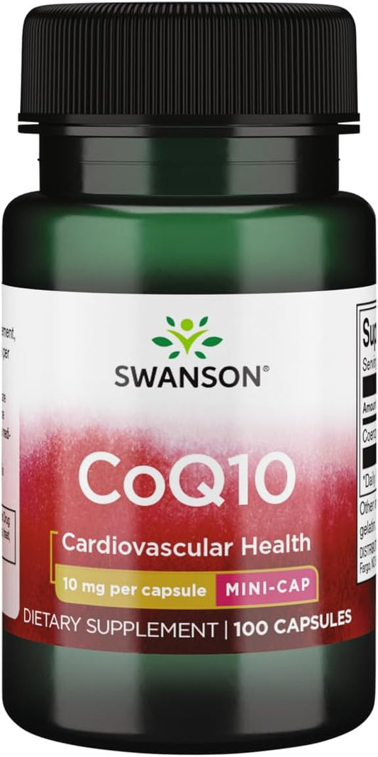 Swanson Coq10 10 Milligrams 100 Capsules