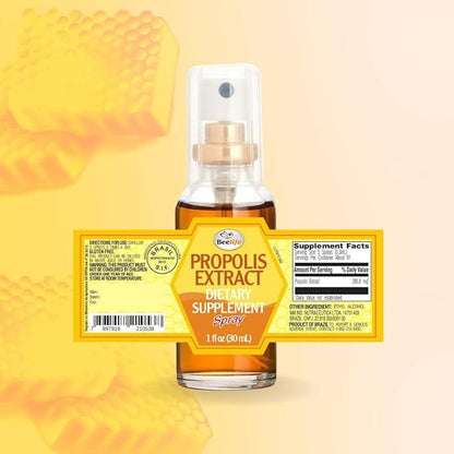 Beelife Propolis Sore Throat Relief Spray - Propolis Spray - Natural Immune Support, Helps Calm Cough & Dry, Itchy Throat - No Sugar - 3-Pack