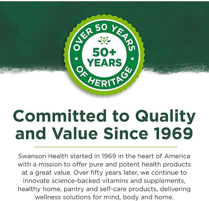 Swanson Nature's Blend Folic Acid 1000 mcg 100 Tablets