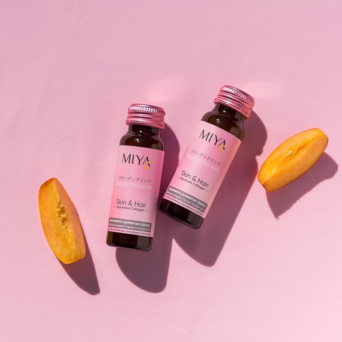 Hydrolyzed Liquid Collagen Drink | 6,000mg Collagen Peptide from Wild Marine Fish from Japan per Bottle | Skin & Hair Benefits | Peach Flavor | Liquid Collagen for Women
