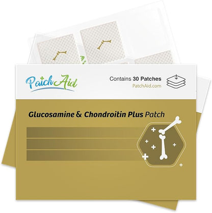 Glucosamine and Chondroitin Topical Patch by PatchAid 30-Day Supply