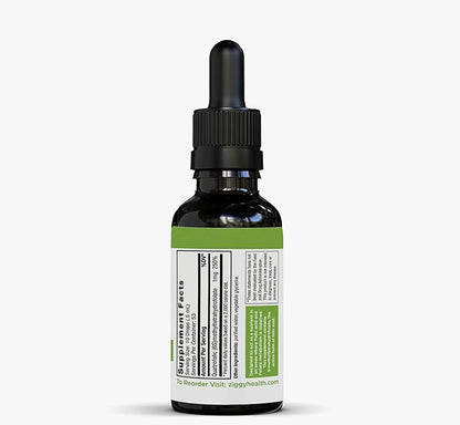 Active Folate Pure Liquid Extract Supplement - L-Methylfolate for Better Absorption, Brain Health, Improve Cellular Function, Support Immune System, Water Soluble B Complex, 1oz - by Ziggy Health