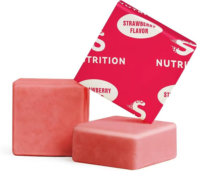 Iron Soft Chews Supplement with Vitamin C | Strawberry Flavored | Gluten Free | Iron Supplement for Women Men and Kids | 60 Count | 2 Month Supply