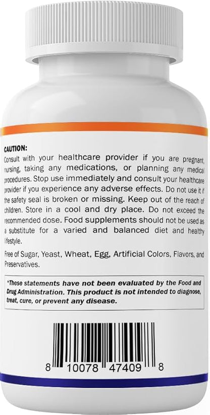Vitamatic DIM Supplement Complex for Women & Men - 300mg - 120 Veg Capsules - Made with Black Pepper, Broccoli Powder & Kale Powder - Non-GMO & Gluten Free - Supports Hormonal Balance