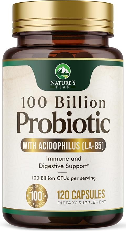 Probiotics for Women's Digestive Health - 100 Billion CFU, 16 Strains with Prebiotics, Supports Immune, Gut Health, PH, Gas & Bloating, Best Probiotic for Women & Men, Shelf Stable - 120 Capsules
