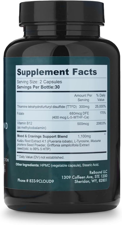 Cloud9 Rise & Unwind AM - Morning Wellness Supplement for Clarity & Vitality with Brain Health Support - Energy Supplement with Essential Nutrients, Adaptogens & Hydration Support for Daily Balance
