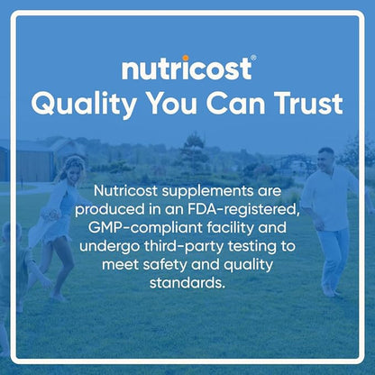Nutricost High Potency Vitamin B Complex 462mg, 120 Capsules - with Vitamin C - Energy Complex