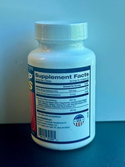 Lipozene MetaboUP Plus - 2 60 Ct Bottles - Thermogenic Weight Loss - Energy Booster Pills