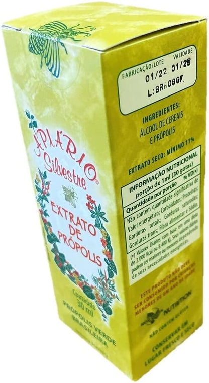 Apiario Brazilian Green Bee Propolis Traditional Extract (30 ml)