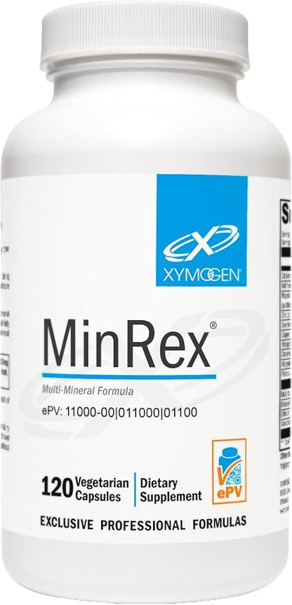 XYMOGEN Mood Food ES - Supports Calmness, Relaxation and a Healthy Mood with Active Folate, B Vitamins, 5-HTP, GABA, Minerals, Suntheanine L-Theanine, Selenium (120 Capsules)
