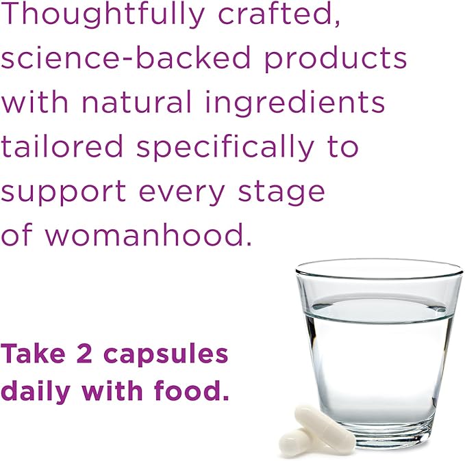 Hyland's Rock On Menopause and Youthful Skin Care Multivitamin for Women with Immune Support, 60 Capsules, Menopause Relief for Women with Biotin, Collagen, and Red Clover (Pack of 2)