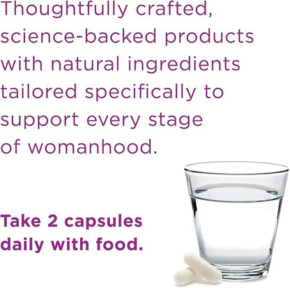 Hyland's Rock On Menopause and Youthful Skin Care Multivitamin for Women with Immune Support, 60 Capsules, Menopause Relief for Women with Biotin, Collagen, and Red Clover (Pack of 2)