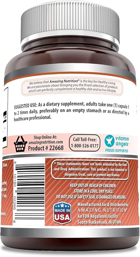 Amazing Formulas L-Lysine 500 mg Capsules Amino Acid Supplement | Non-GMO | Gluten Free | Made in USA (250 | 3 Pack)