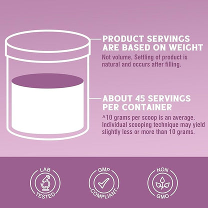 Multi Collagen Peptides Powder Type I II III V X, Hydrolyzed Collagen Protein for Women and Men, Skin, Hair, Nails, Unflavored, Non-GMO, Keto & GF, Zero Sugar, 45 Servings, 16oz