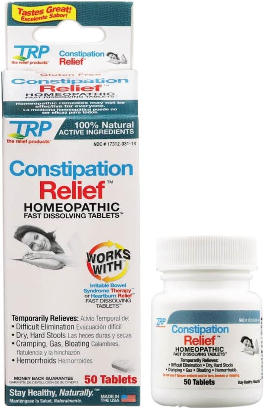 The Relief Products Constipation Relief, 50Count