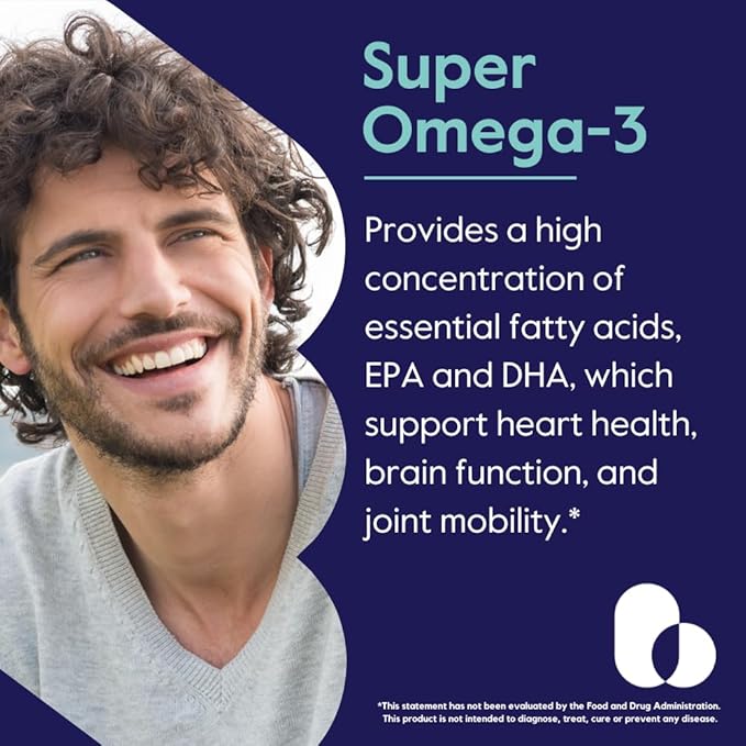 Super Omega-3 1000mg (120 Softgels)