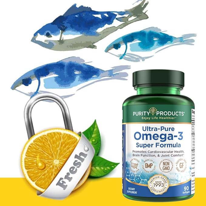 Purity Products - Ultra Pure Omega 3 Super Formula 90 Softgels