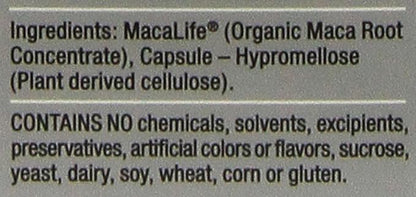 Femmenessence MacaLife – Clinically Proven for Perimenopause, Women’s Natural Hormone Balance Supplements, Relief of Hot Flashes, Mood Swings, Dryness, 120 Organic Maca Root Capsules, 60-Day Supply