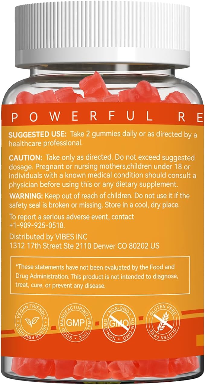 2 Pack Ashwagandha Gummies & Vitamin D3, 3000mg Extra Strength Ashwagandha Root Extract for Boosts Energy, Immune Support, Non-GMO, Mixed Berry Flavor, 120 Count