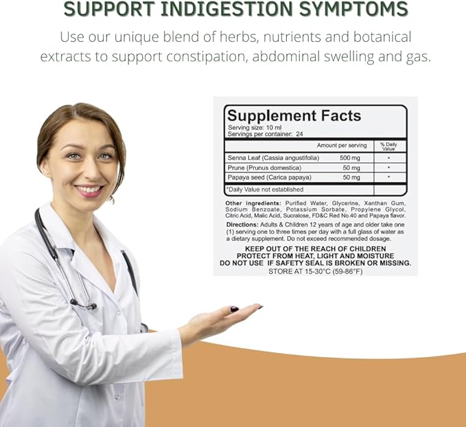 Tablets Supplement - Laxative Vegetal 100% Natural - Support Digestion - Constipation Relief - Stool Softener - Intestinal Regularity - Senna Leaves Prune Juice - Pack of 2-60 Tablets