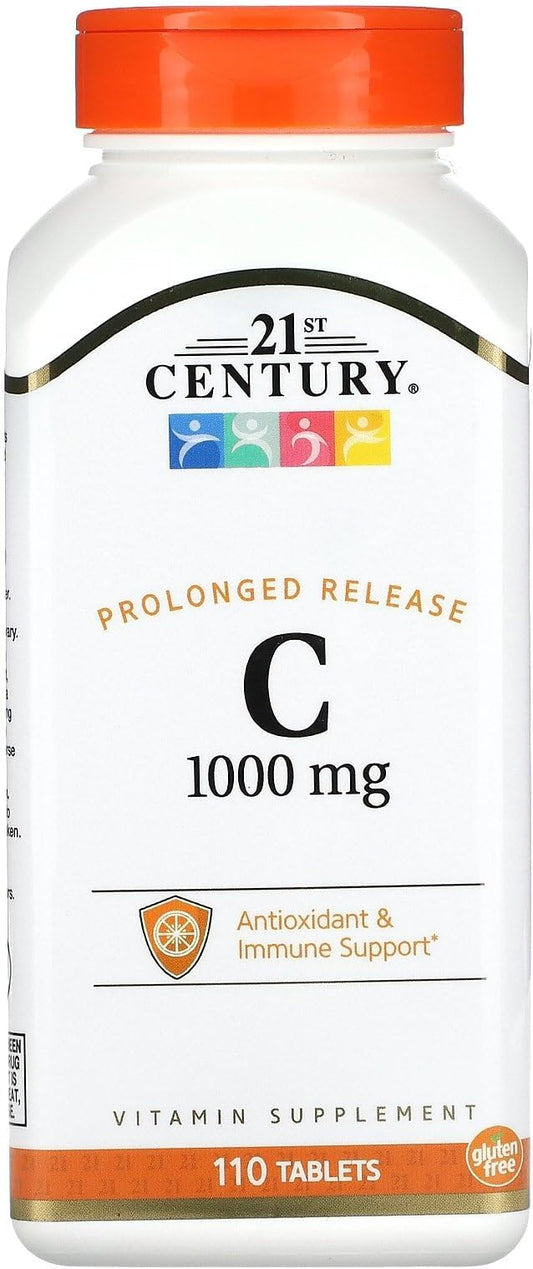 21st Century C 1000 mg Prolonged Release Tablets 110 Count