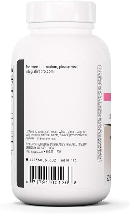 Integrative Therapeutics Similase Sensitive Stomach - Digestive Enzymes with Soothing Herbs* - with Marshmallow, Slippery Elm, & Licorice Root - Dairy Free - 90 Vegetable Capsules