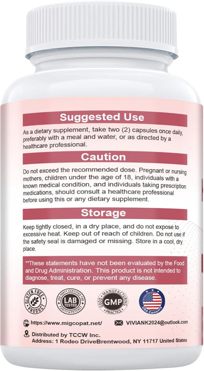 Hair Skin and Nails Vitamins with Biotin, Collagen & Hyaluronic Acid, Supports Healthy Hair Growth, Strong Nails & Glowing Skin, Biotin Supplement with Vitamins A, C, D3, E, B Complex & Minerals