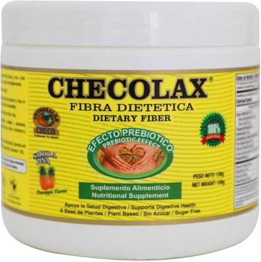 Our Dietary Fiber Relieves Constipation Naturally, Promotes Weight Loss, Detox, Supports Regularity, Bloating Relief & Gut Health, Sugar Free, Non-GMO, Plant-Based - PINEAPPLE Flavor (4.5 oz)