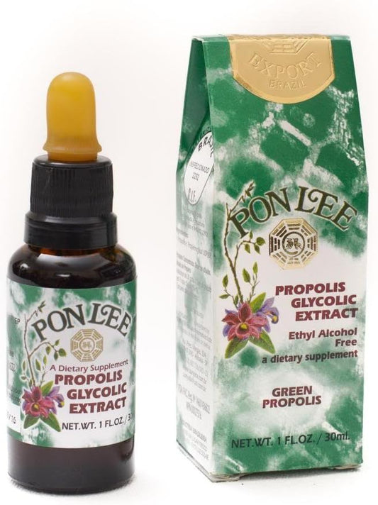 Pon Lee Brazilian Green Propolis Extract, Alcohol Free Immunity Enhancer (30 ml)